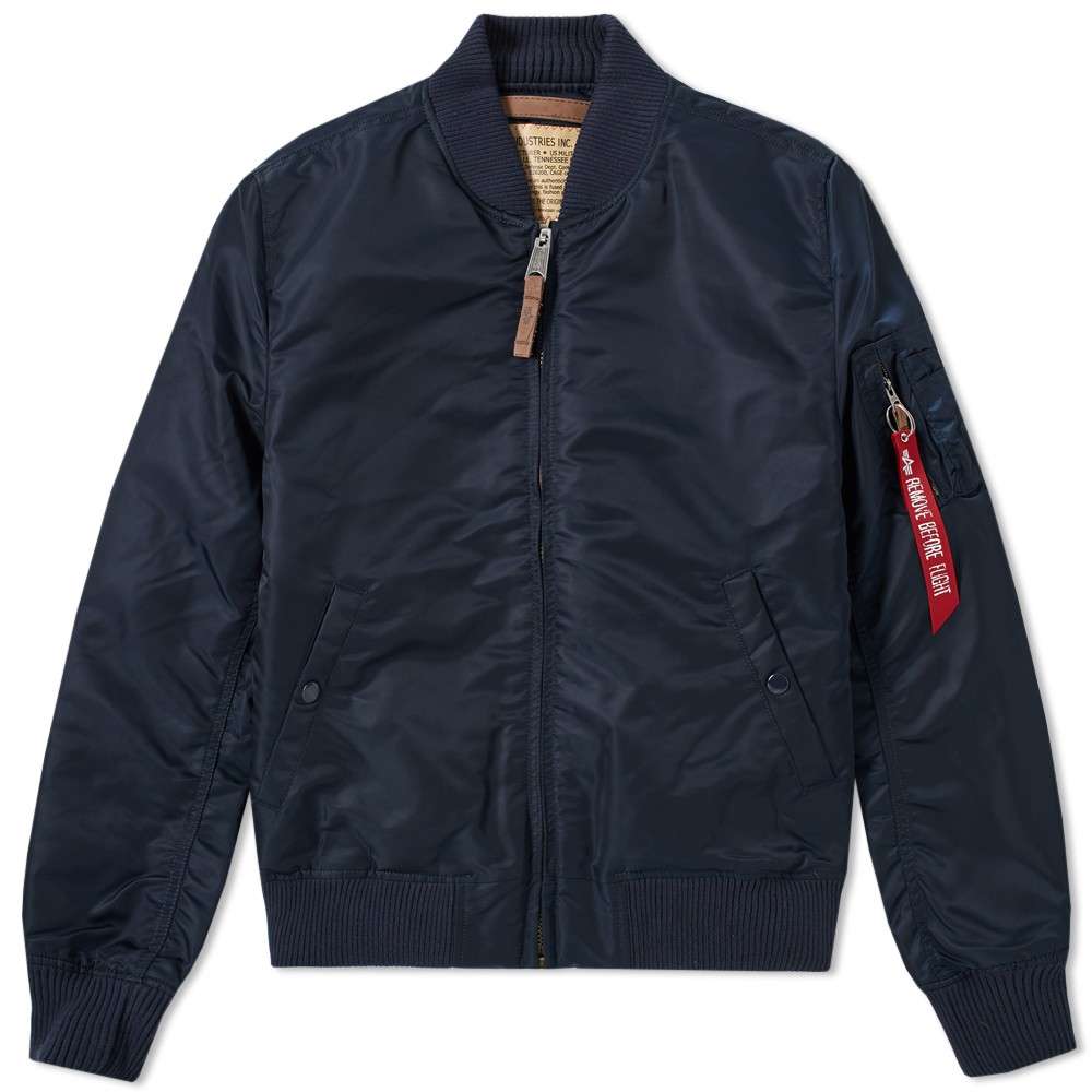 Alpha Industries MA-1 VF 59 Flight Jacket Rep. Blue | eBay