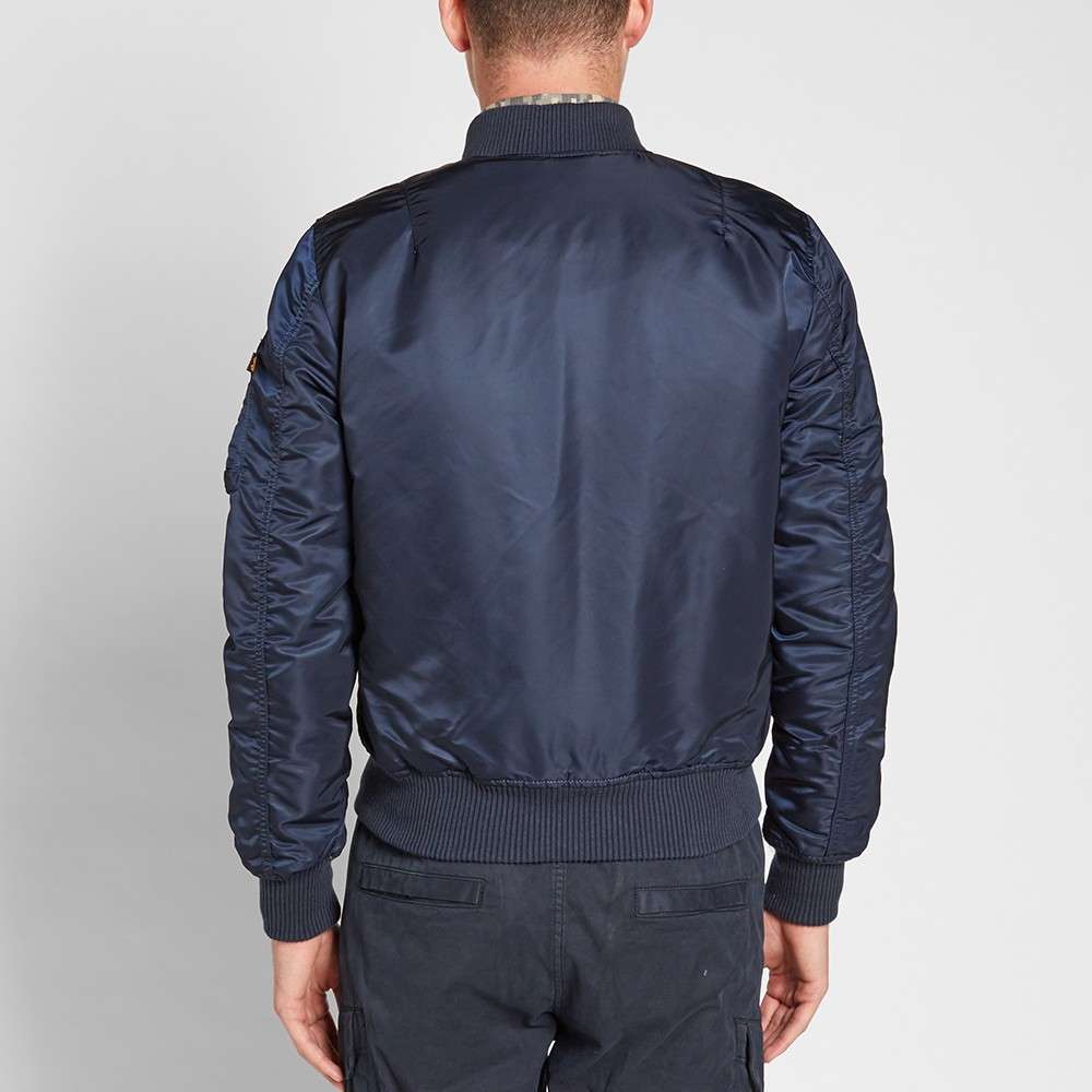 Alpha Industries MA-1 VF 59 Flight Jacket Rep. Blue | eBay