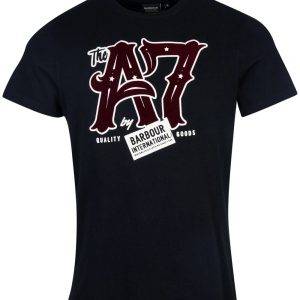 Barbour International Legacy A7 T-Shirt Black