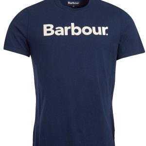 Barbour Logo T-Shirt New Navy