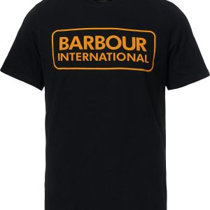 Barbour International Essential Large Logo T-Shirt Black