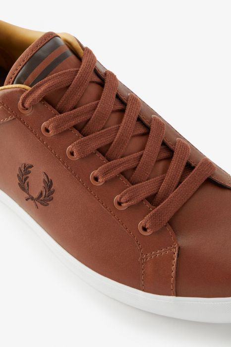Fred Perry Baseline Leather B1228 Tan - Picture 8 of 8
