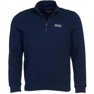 Barbour International Essential Half Zip Sweatshirt Navy
