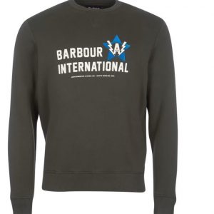 Barbour International Legacy A7 Sweatshirt Forest