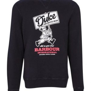 Barbour International Famous Duke Sweatshirt Black