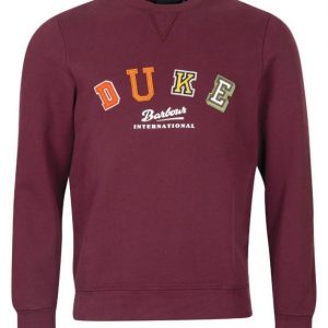 Barbour International Duke Origin Sweatshirt Merlot