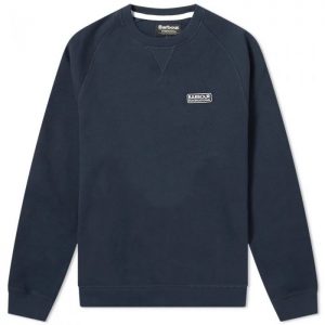 Barbour International Essential Crew Sweatshirt Navy