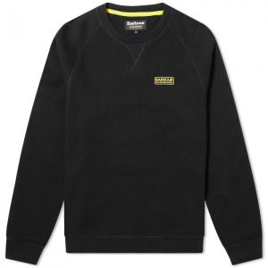 Barbour International Essential Crew Sweatshirt Black