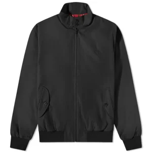 Fred Perry Made In England Harrington Jacket Black