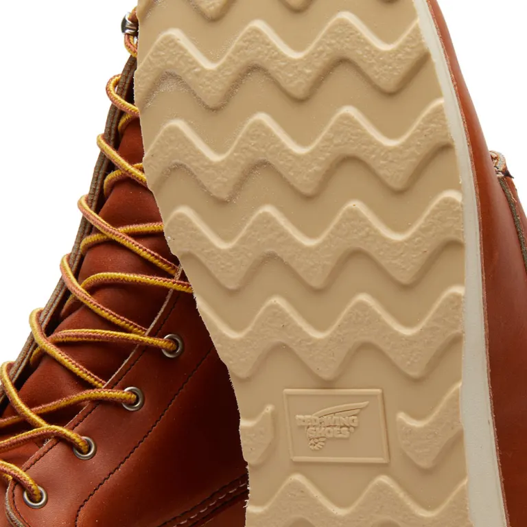 Red Wing 877 Heritage Work 8  Moc Toe Boot Oro Legacy - Picture 4 of 6