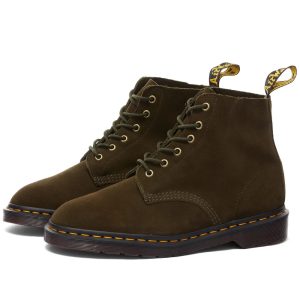 Dr. Martens 101 UB Repello Calf Suede Olive