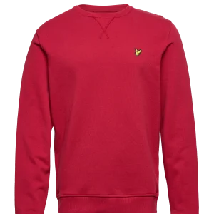 Lyle & Scott Men's Crew Neck Sweatshirt Tunnel Red