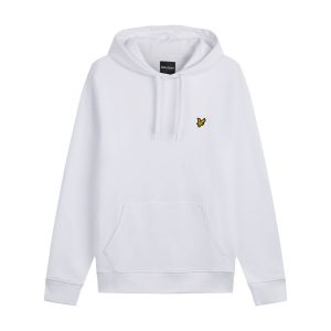Lyle & Scott Pullover Hoodie White