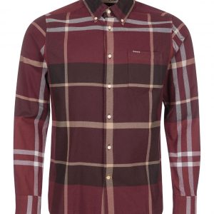 Barbour Dunoon Tailored Shirt Classic Winter Red