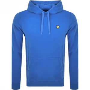 Lyle & Scott Pullover Hoodie Bright Blue
