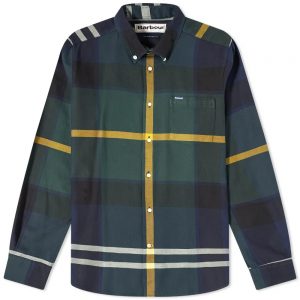 Barbour Dunoon Tailored Shirt Seaweed Tartan