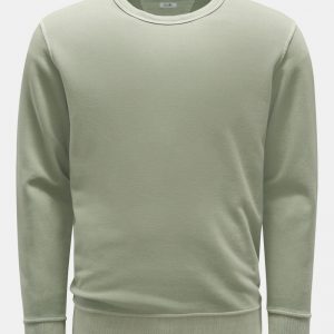 C.P. Company Cotton Fleece Resist Dyed Sweatshirt Green