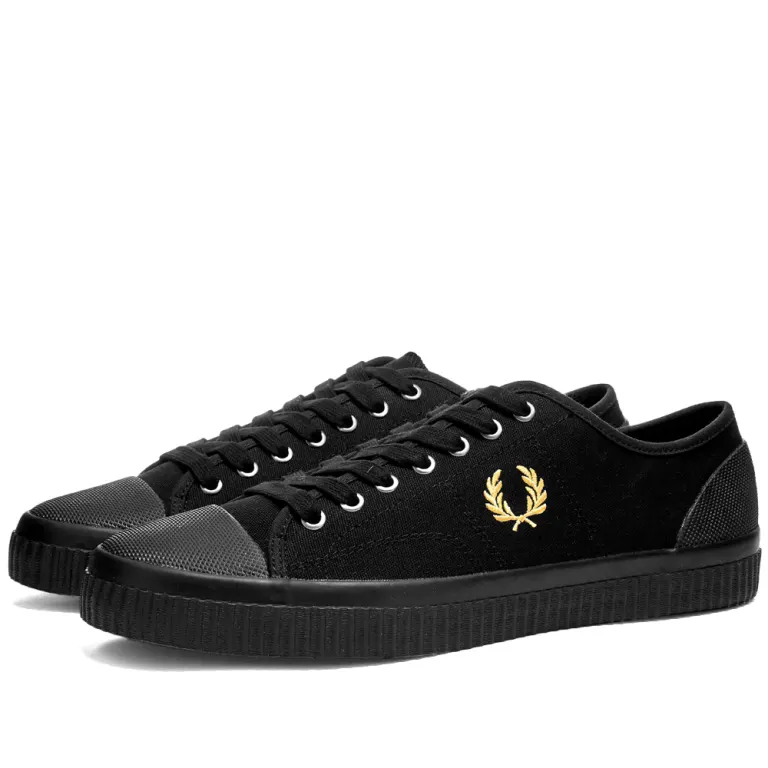 Fred Perry Hughes Low Leinwand B4365 Schwarz - 第 5/8 張圖片