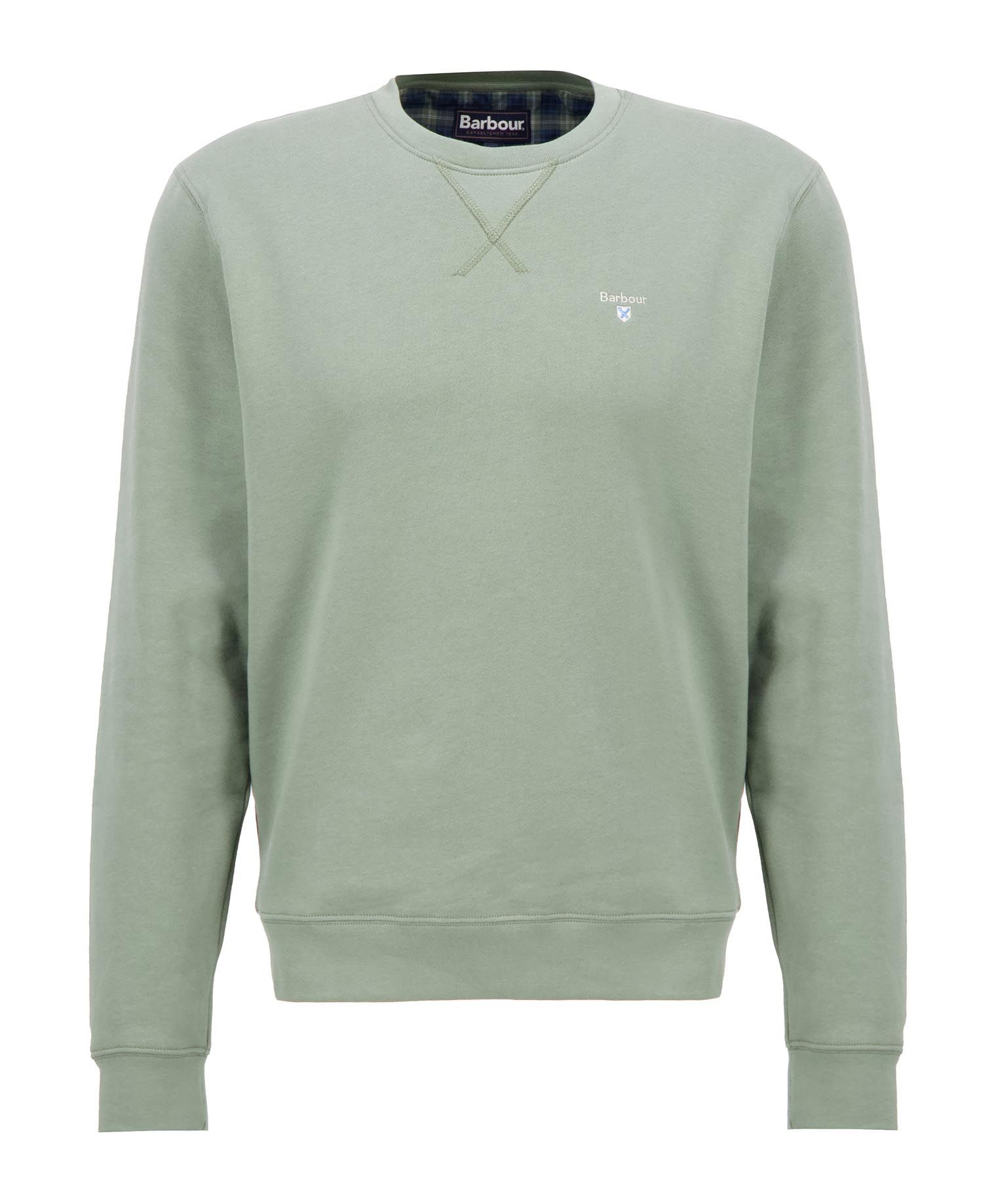 Barbour Ridsdale Maglione A Collo Giro Agave Verde - Foto 7 di 18