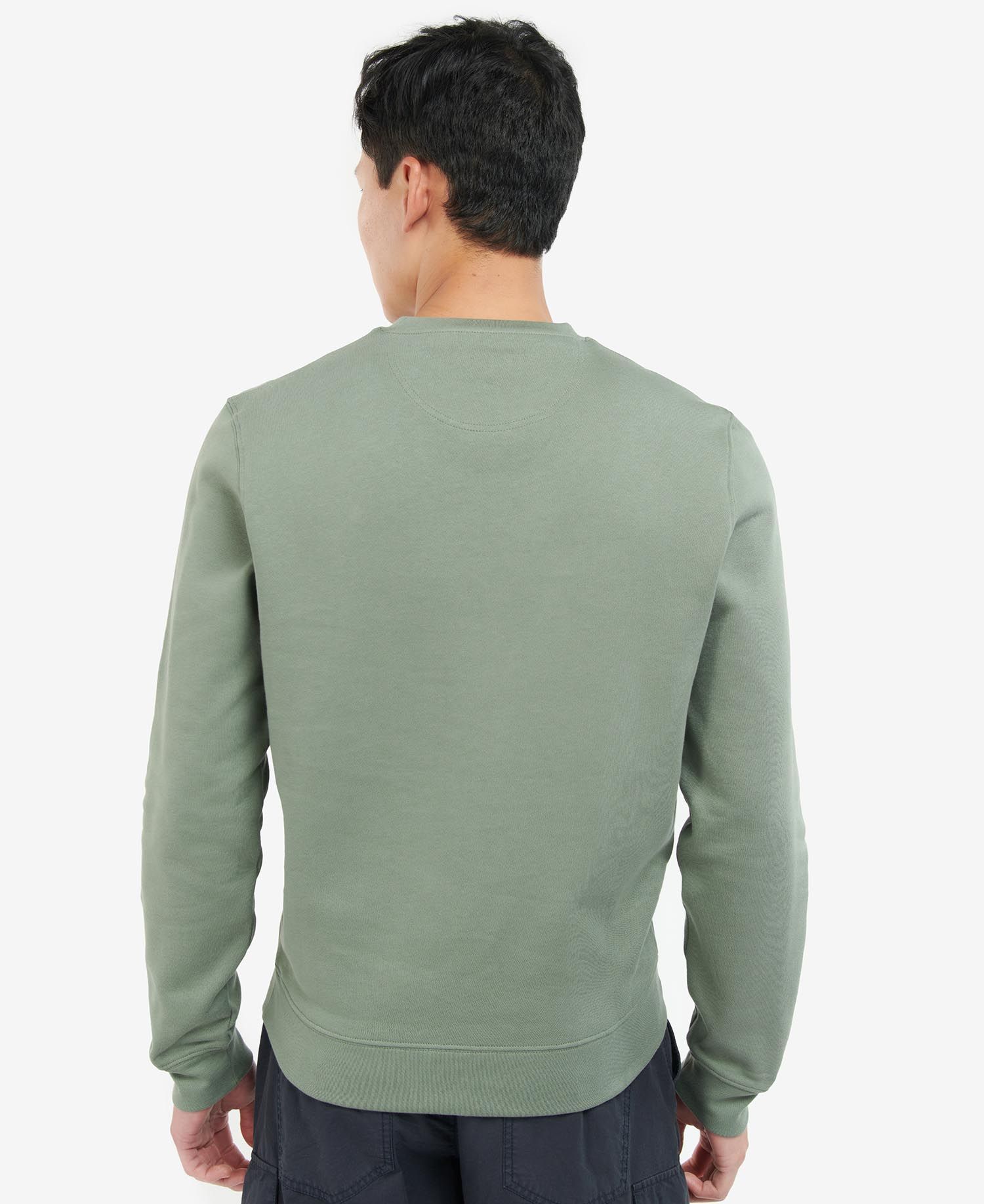 Barbour Ridsdale Maglione A Collo Giro Agave Verde - Foto 11 di 18