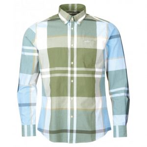 Barbour Harris Tailored Shirt Washed Olive