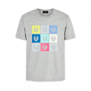 Belstaff Tile T-Shirt Old Silver Heather