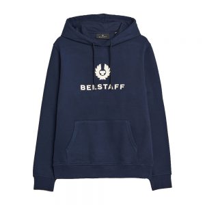Belstaff Signature Hoodie Dark Ink
