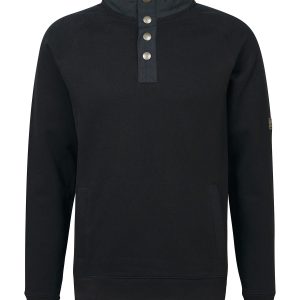 Barbour International Dual Sweatshirt Classic Black
