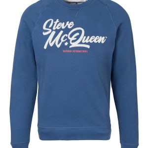 Barbour International Holts Graphic Sweatshirt Insignia Blue