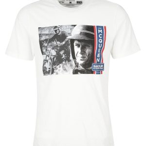 Barbour International Harris Graphic T-Shirt Whisper White