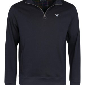 Barbour Pullover Rothley Half Zip Navy