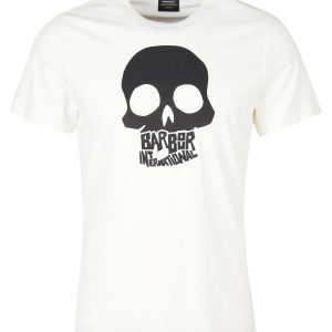 Barbour International Vantage Graphic-Print T-Shirt Whisper White