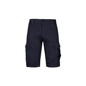 C.P. Company Stretch Sateen Cargo Shorts Total Eclipse Blue