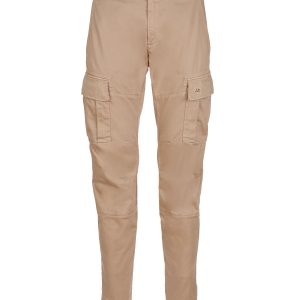 C.P. Company Stretch Sateen Cargo Pants Cobblestone Brown