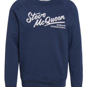 Barbour International Frankie Crew Neck Sweatshirt Oxford Navy