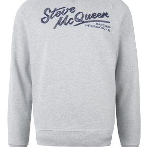 Barbour International Frankie Crew Neck Sweatshirt Grey Marl