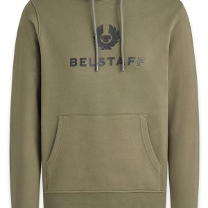 Belstaff Signature Hoodie True Olive
