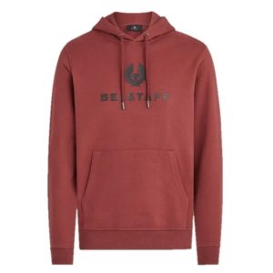 Belstaff Signature Hoodie Lava Red