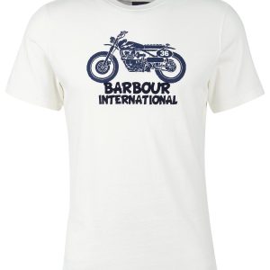 Barbour International Method T-Shirt Whisper White