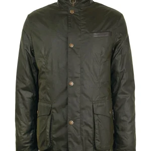 Barbour Compton Wax Jacket Olive