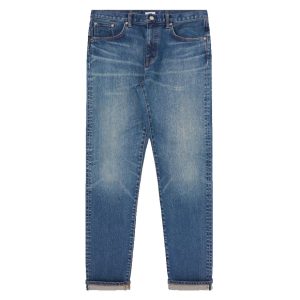 Edwin Slim Tapered Jeans L32 Blue Mid Used