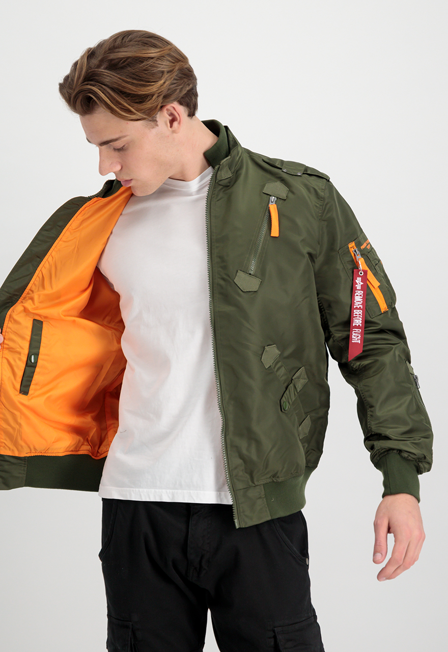 Alpha Industries Flightjacket Falcon II Dark Green - Picture 11 of 14