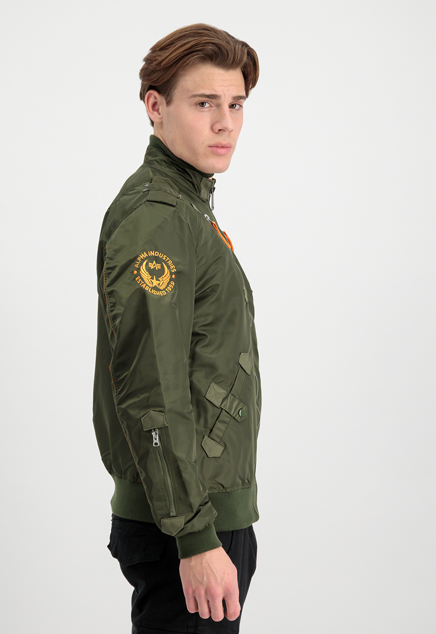 Alpha Industries Flightjacket Falcon II Dark Green - Picture 13 of 14
