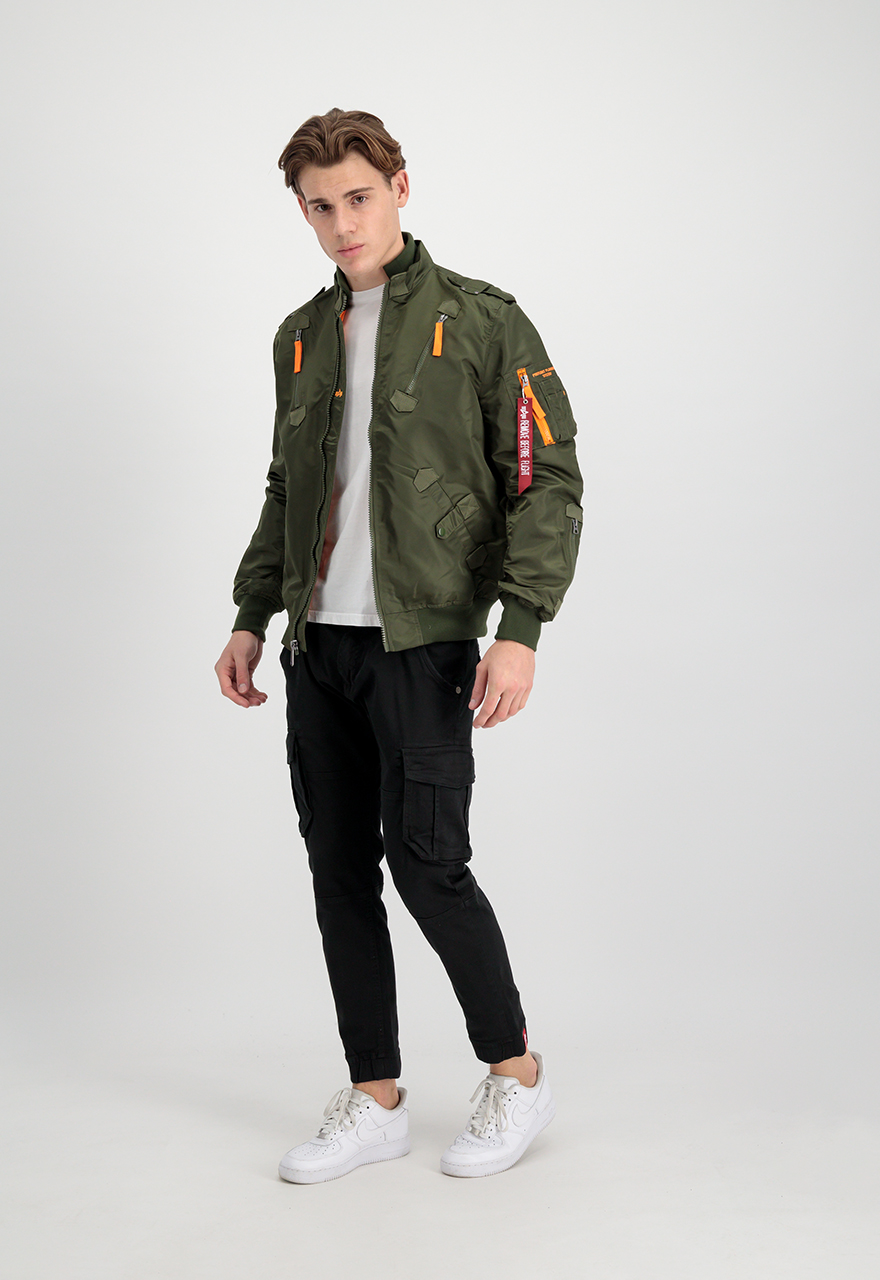 Alpha Industries Flightjacket Falcon II Dark Green - Picture 9 of 14