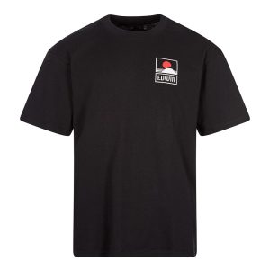 Edwin Sunset On Mt Fuji Single Jersey Black