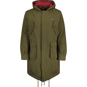 Merc Tobias Fishtail Parka Combat Green