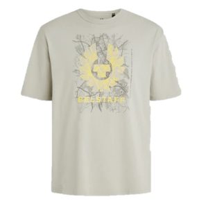 Belstaff T-Shirt Map Cloud Grey