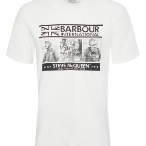 Barbour International Charge T-Shirt Whisper White