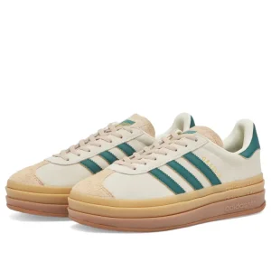 Adidas Gazelle Bold ID7056 Cream White / Collegiate Green / Magic Beige