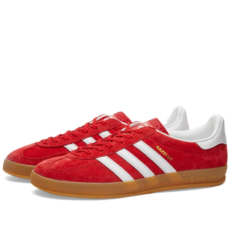 Adidas Gazelle Indoor JI2063 Better Scarlet / Cloud White